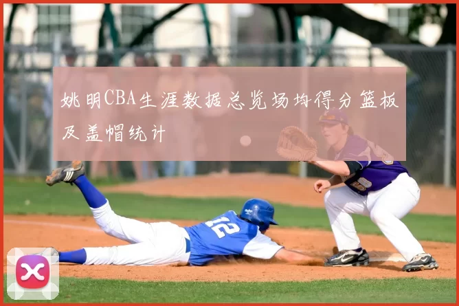 姚明CBA生涯数据总览场均得分篮板及盖帽统计